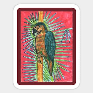 Parrot Sticker